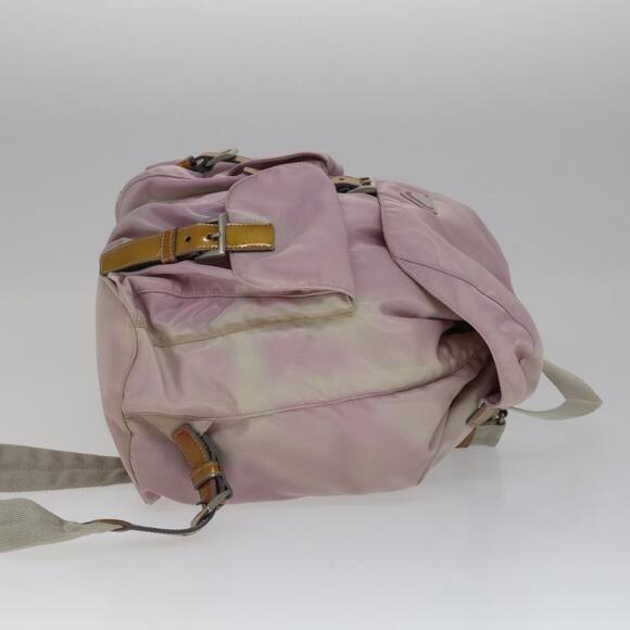 PRADA Backpack Nylon Pink - Picture 3 of 16